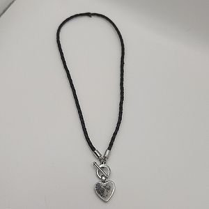 Nine West Braided Leather Choker